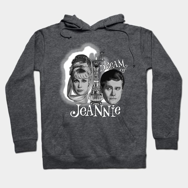 Jeannie in a Bottle Hoodie by Screen Fiend Merch